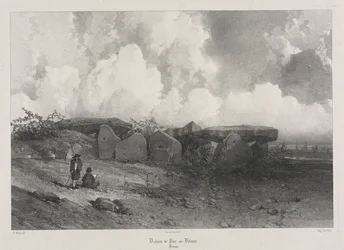 Pittoreska och romantiska resor i det antika Frankrike: Bretagne, ca. 1845.