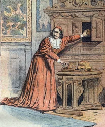 Illustration till "Vint ans apres" (Tjugo år efter)