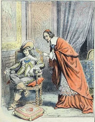 Illustration till "Vint ans apres" (Tjugo år efter)