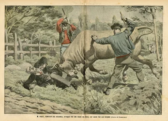 Illustration av Eugene Damblans (1865-1945) i Le Pelerin