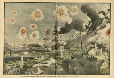 Illustration av Eugene Damblans (1865-1945) i Le Pelerin