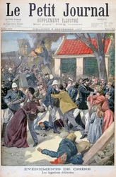 Legationen levererar, Boxer Rebellion, Kina, 1900