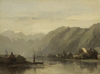 En schweizisk sjö, 1838-90