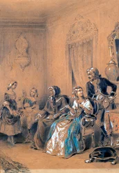 Inomhusscen, c1815-1865