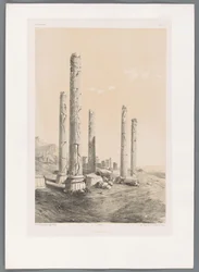 Ruinen av Persepolis Persepolis (titel på objekt) Persiska landskap (serietitel) Perse modern (serietitel)