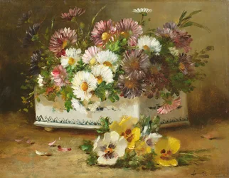 Stilleben med blommor