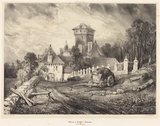 Château de Pesteil i Polminhac
