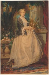 Porträtt av Madame Thomas (född Camille Boucher)