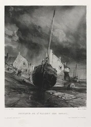Sex marinsoldater: Souvenir Saint Valéry-sur-Somme, 1833.