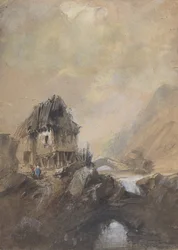 Byn i Dieppe, 1843.