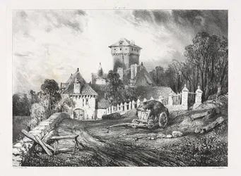 Pittoreska och romantiska resor i det antika Frankrike, Auvergne..., 1832.
