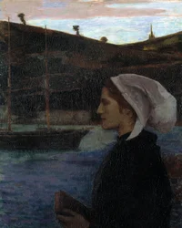 En bretonsöndag, ca. 1890.