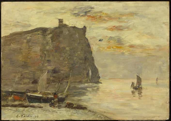 Klipporna vid Etrétat, 1894