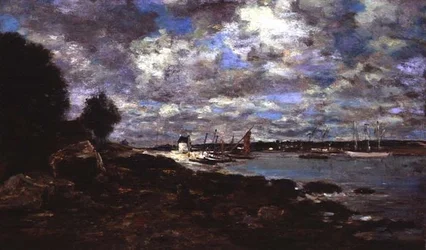 Plougastel-Daoulas (olja på duk)
