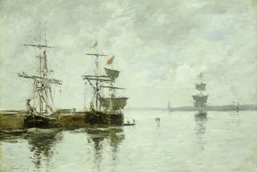 Hamnscenen, ca 1880