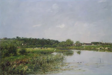 Riverside vid La Touques, 1890
