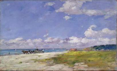 Stranden vid Trouville, omkring 1887-96