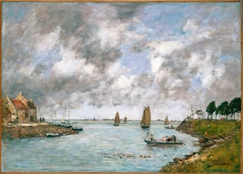 Sommes mynning, St. Valery-sur-Somme, 1891