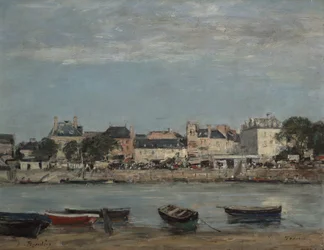 Hamnen i Trouville, ca 1888-95