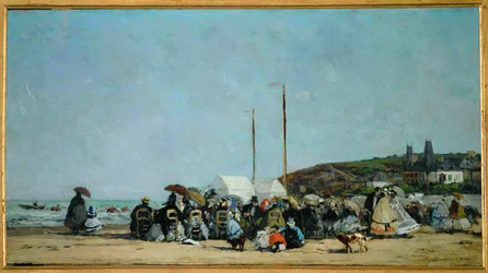 Stranden vid Trouville