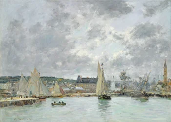 Trouvilles hamn, 1880