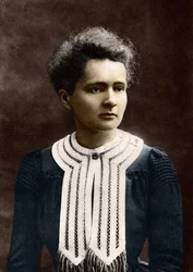 Porträtt av Marie Curie 1867-1934