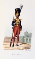 Hundra schweiziska, 1814-17