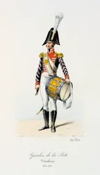 Portvakter, trumslagare, 1814-15