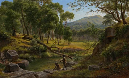 Warrenheip Hills nära Ballarat