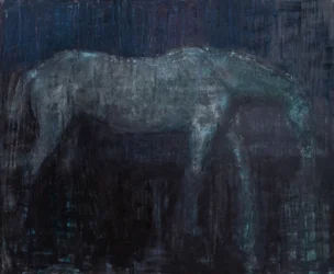 sömngångare 3 (olja, pigment, linne)