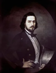 Sallad, målning av Eugene Lucas Velazquez