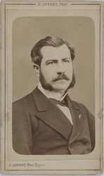 Porträtt av Léon Renault (1839-1933), polisprefekt och politiker