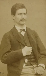 Porträtt av Rossel Louis, (känd som Randal), (1844-1871), (officer, medlem av kommunen, skjuten)