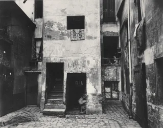 Gård, 41 rue Broca, Paris, 5:e arrondissementet, 1912 (albumin silvertryck)