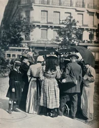Gatubild, c1877-1927, 1929