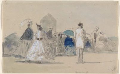 Crinolines på stranden