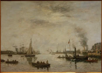 Le Havre, utsikt över hamnen