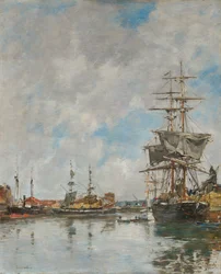 Hamnen i Deauville