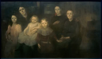 Konstnärens familj