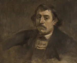 Porträtt av Paul Gauguin, 1891