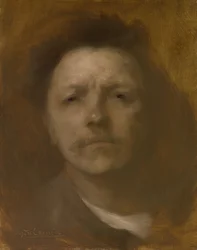 Självporträtt, ca. 1893.