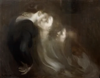 Den moderliga kyssen, slutet av 1890-talet.