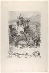 Strid mellan Giaour och Pasha, 1827., 1827.