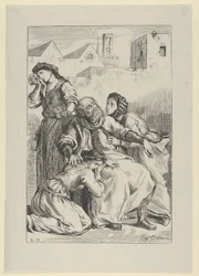 Goetz von Berlichingens död, 1845., 1845.