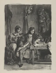 Goetz von Berlichingen skriver sina memoarer, 1836-43., 1836-43.