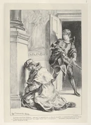 Hamlet försök att döda kungen, 1834-43., 1834-43.