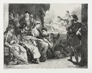 Hamlet: Hamlet beordrar skådespelarna att göra en scen från förgiftningen av sin far