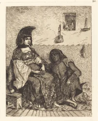 Judisk kvinna från Alger (Juive d