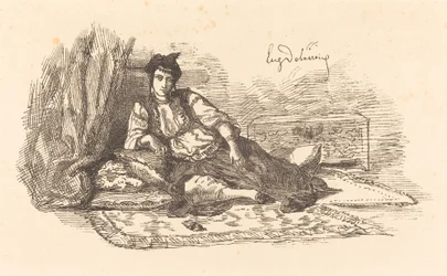 Judisk kvinna från Alger (jud från Alger och en gata i Alger)