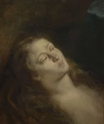 Heliga Maria Magdalena i öknen, 1845